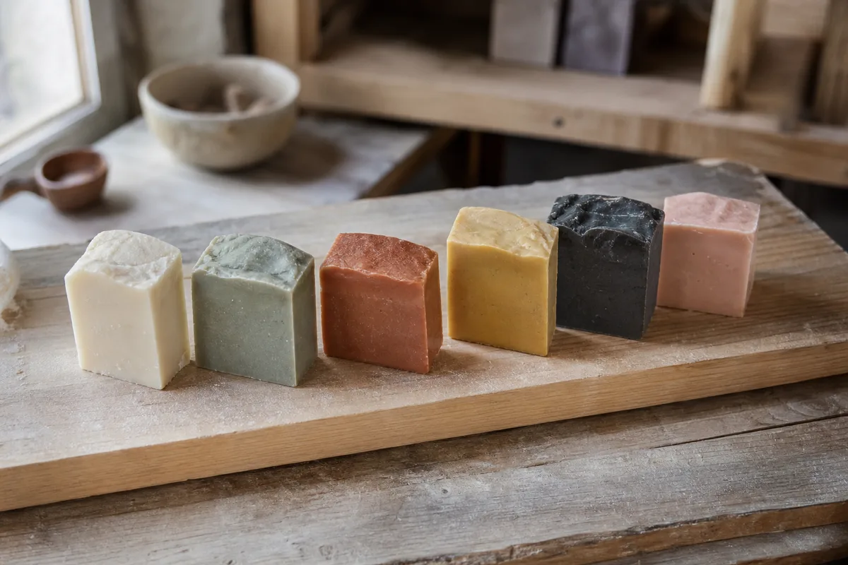 Colorant naturel pour savon : argiles, plantes et dosages