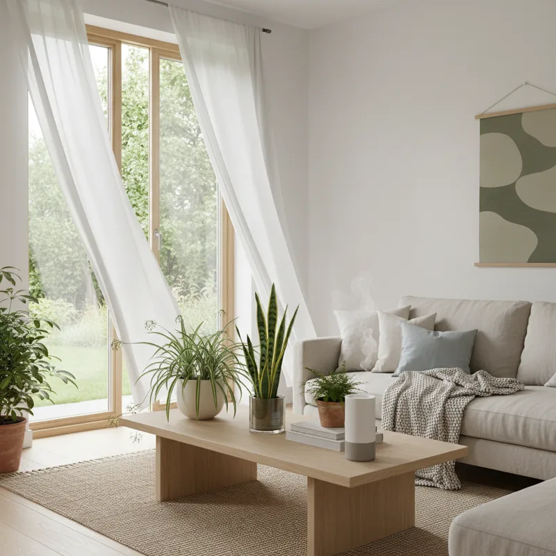 Purifier l'air de sa maison avec des méthodes naturelles