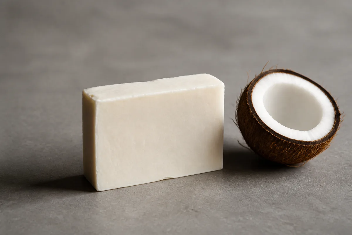 Savon à l'huile de coco : mousse, dureté et bon dosage