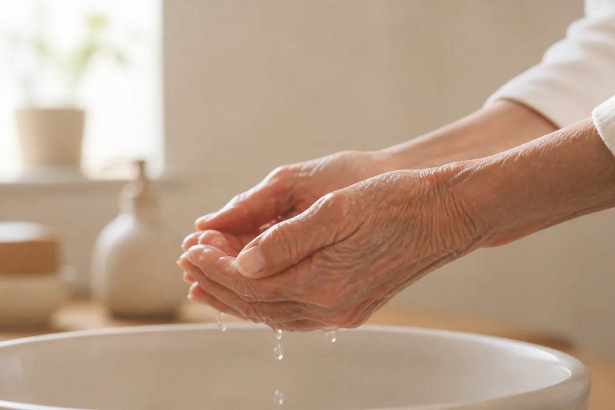 Toilette intime après 60 ans : gestes pour une peau fine